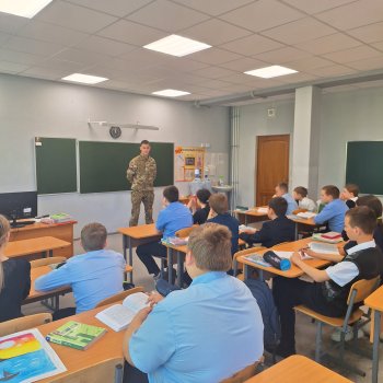 Встреча с участником СВО