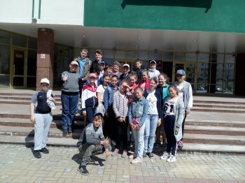  5 б класс посетил город Саранск